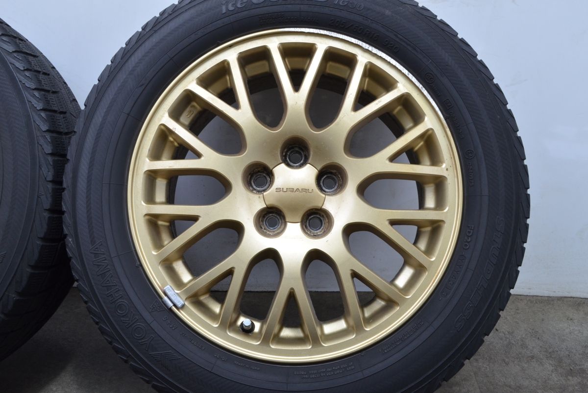 ホイールのみ可能 ノーマル戻し等に】スバル 純正 16in 6.5J +48