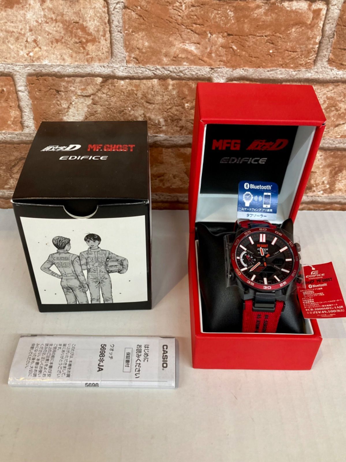 79.未使用品 CASIO EDIFICE イニシャルD MFゴースト 限定 コラボモデル 
