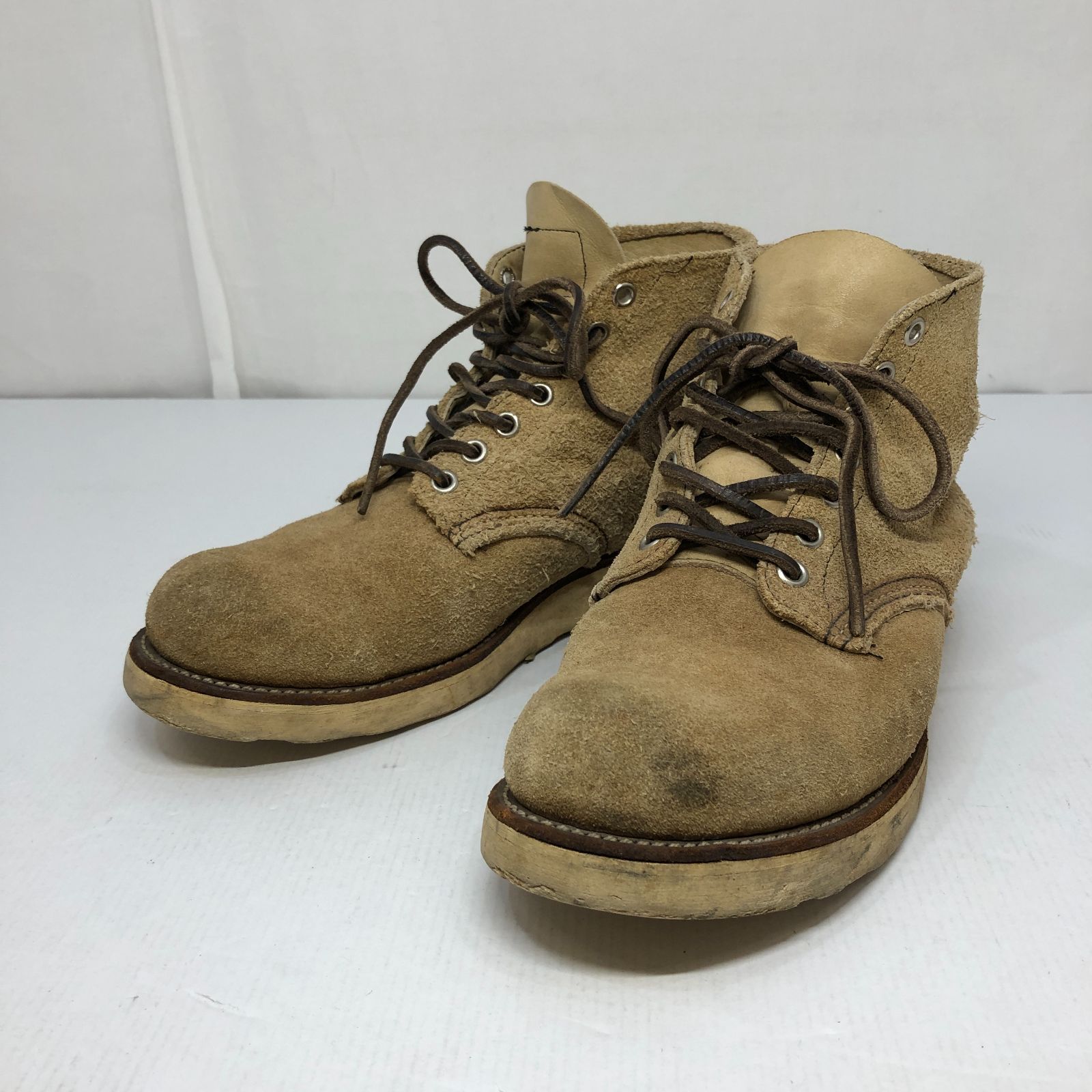 90's RED WING レッドウィング 8167 スエードブーツ 四角犬タグ 25.5cm