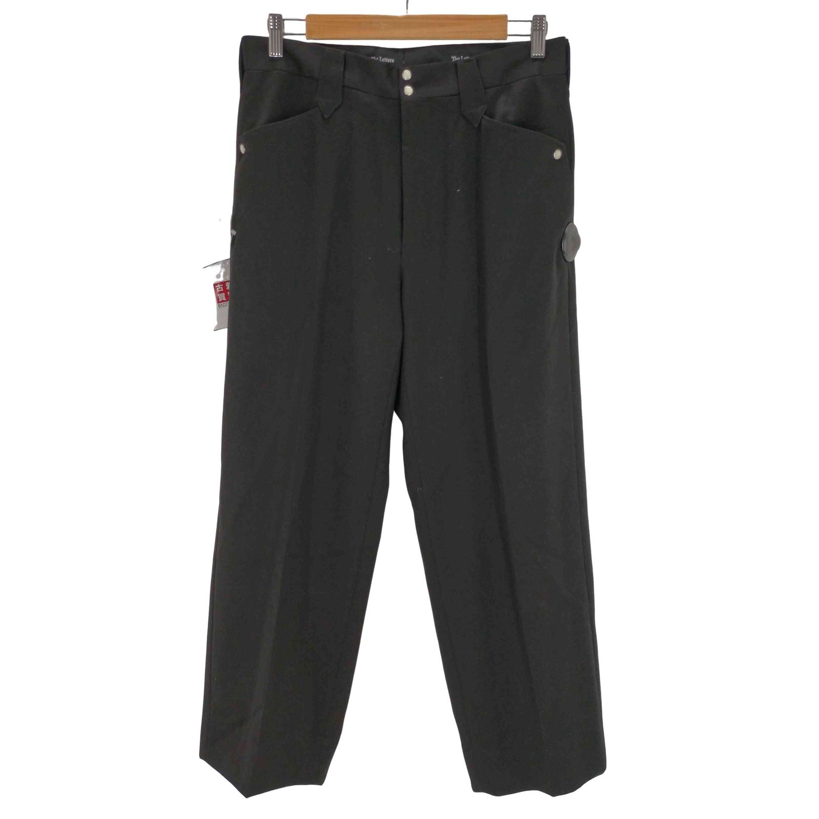 パンツ The Letters WESTERN TROUSERS WOOL SATIN The Letters : WESTERN TROUSERS - WOOL OX MILD -
