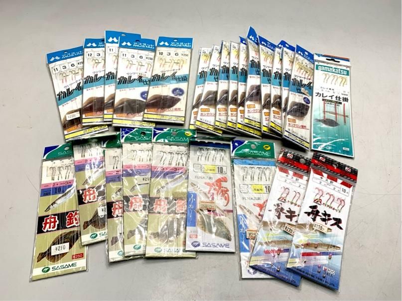 仕掛　カレイ　鮒釣り　25点　がまかつ　SASAME　マスタッド　もりげん A6659A99