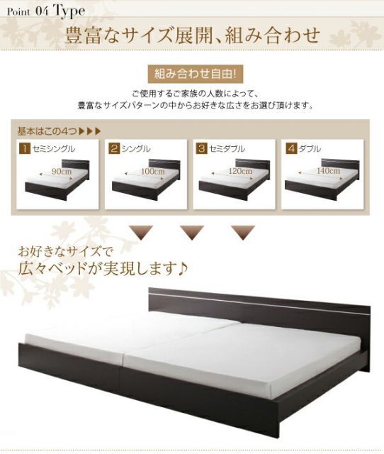 ベッドフレームのみ