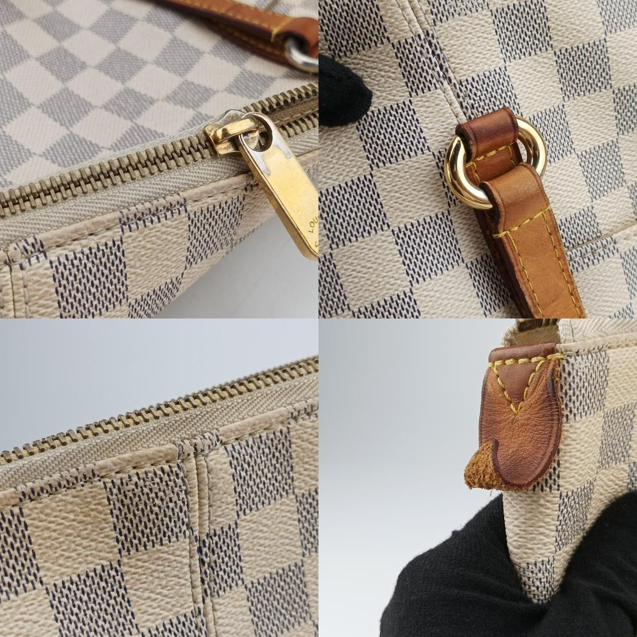 VuittonトータリーMMアズールダミエキャンバスN51262MB1170