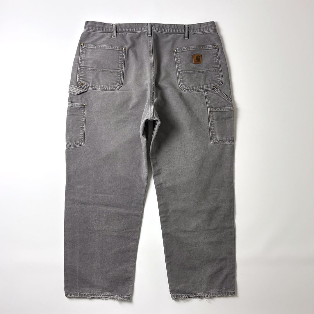 カーハート　carhartt ダブルニー　ペインターパンツ　グレー w38L30 USA製 carharttカーハート ダブルニー ダック地 ペインター