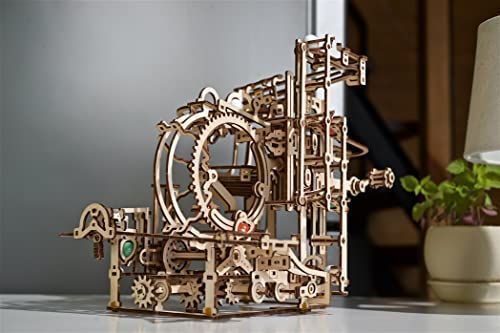 Ugears マーブルランステップホイスト 70157 木製パズル 工作 模型 ...