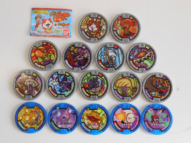 ♯Kat28LT妖怪ウォッチカプセル妖怪メダル第一弾全16種 - メルカリ