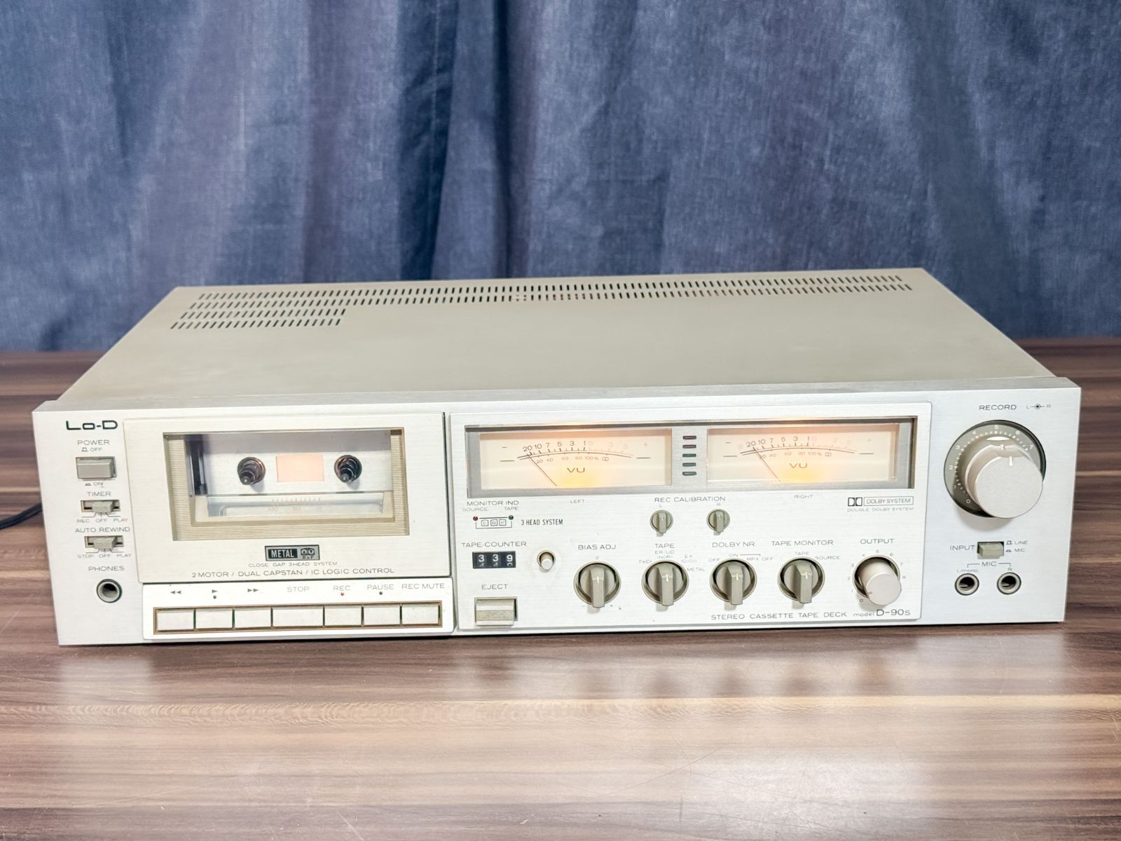 Lo-D ステレオカセットデッキ D-90s Lo-D ステレオカセットデッキ D-90s - メルカリ