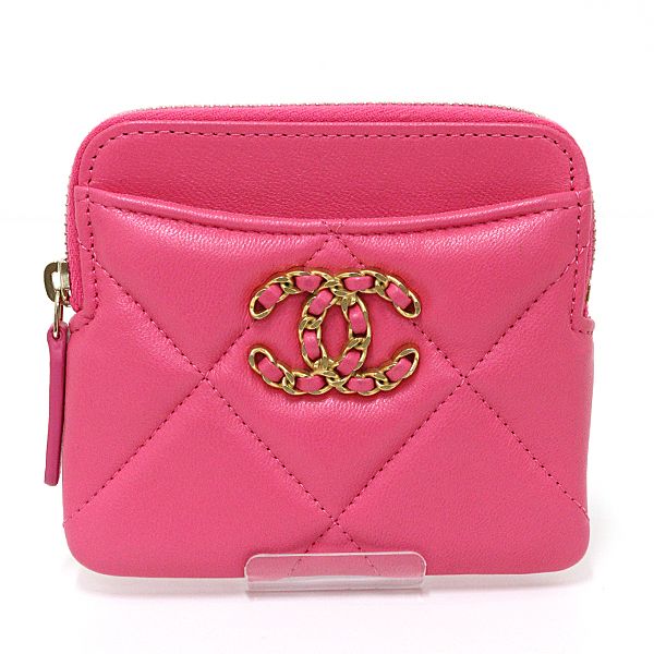 シャネル CHANEL 19 ジップ コインパース コインケース 小銭入れ 