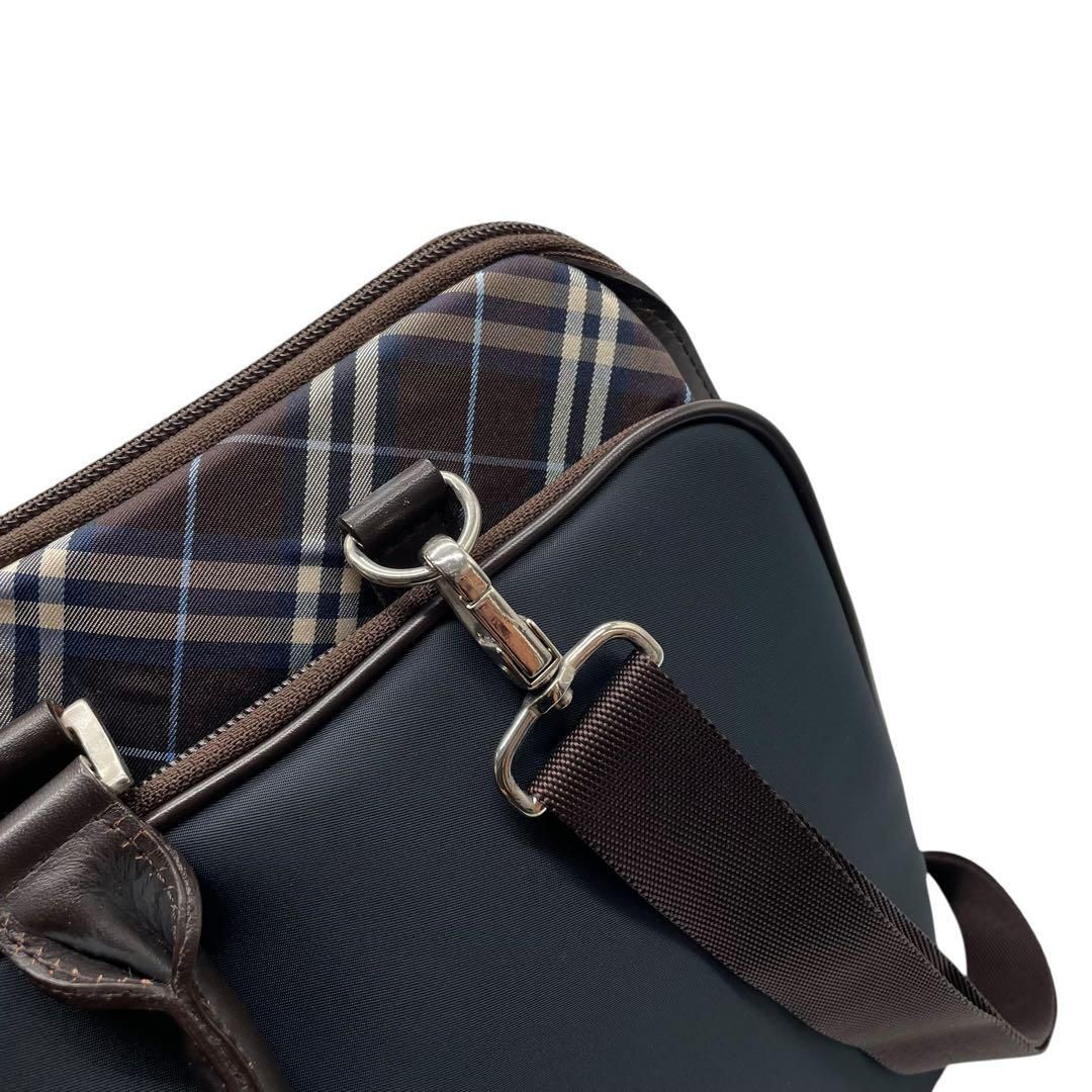 未使用級　BURBERRY BLACK LABEL　2way ブリーフケース 未使用級 BURBERRY BLACK LABEL 2way ブリーフケース - メルカリ