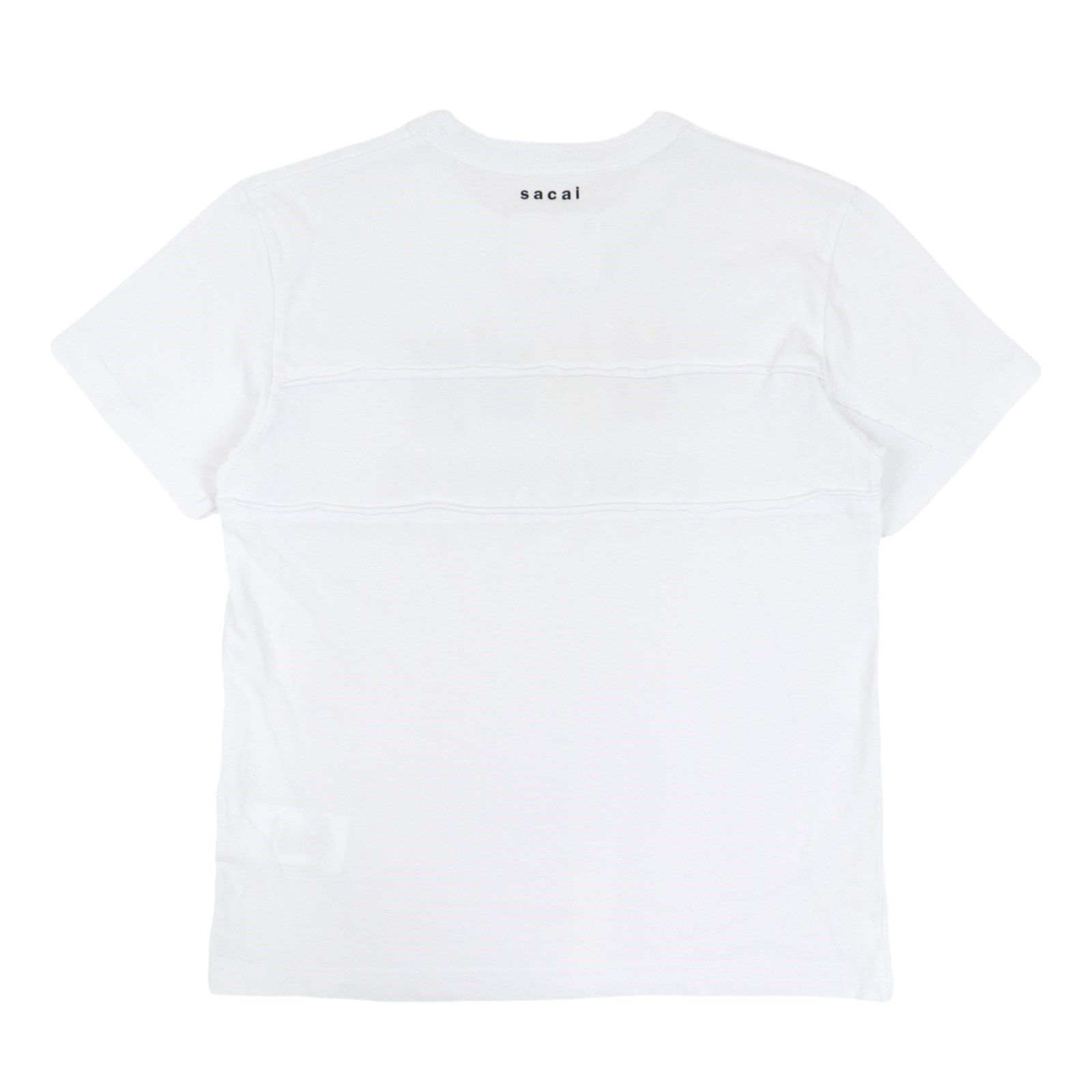 0　SACAI　アーカイブミックス Tシャツ　白　新品　サカイ 21-0181S 美品 サカイ 21SS アーカイブミックス 半袖Tシャツ メンズ 白 0