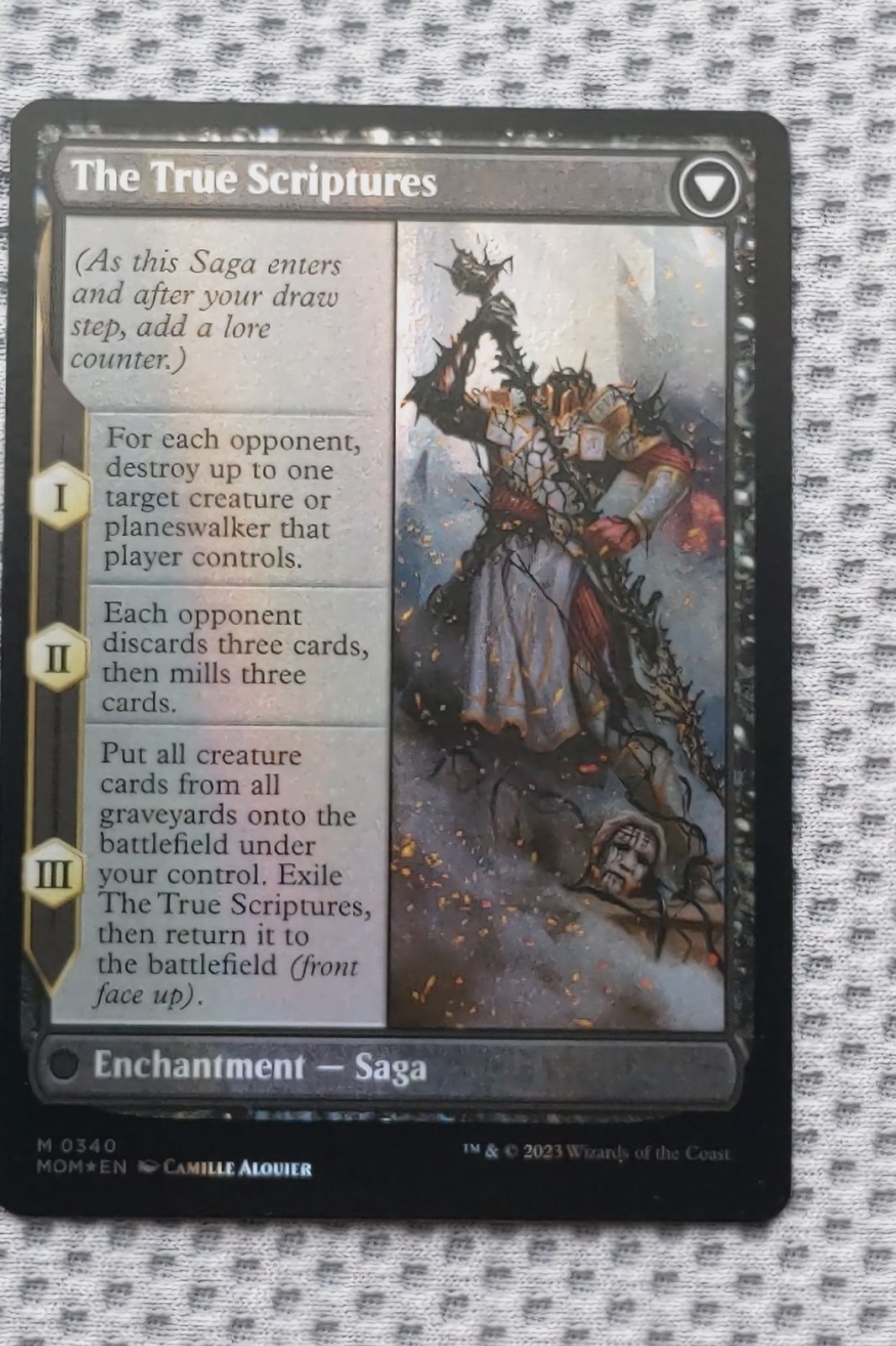 配送無料！ ダブルレインボウ Foil シェオルドレッド She red 真実の教典 The True Scriptures