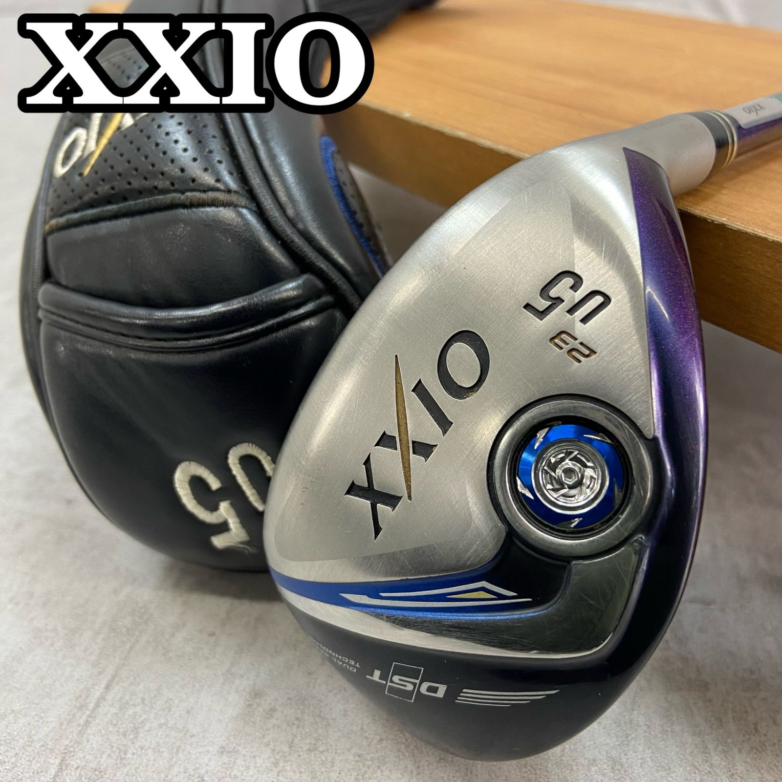 XXIO ゼクシオ 9代目 MP900 メンズゴルフ5UT カーボン SR 23° 右利き用 ユーティリティー ヘッドカバー 39.25インチ