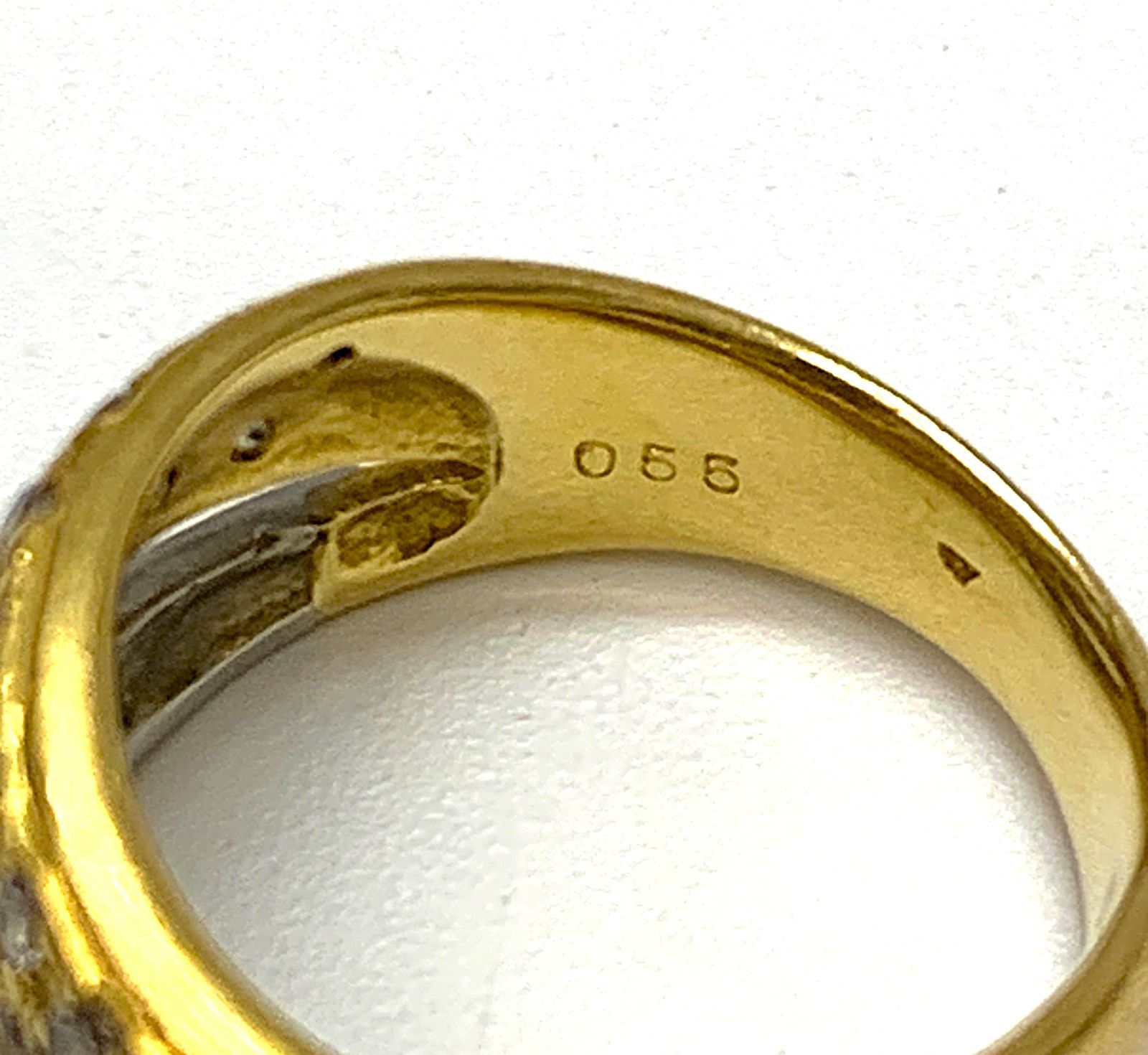 18k pt850 コンビ ダイヤリング K18 Pt850 コンビリング まとめの買取実績 | 買取専門店さすがや
