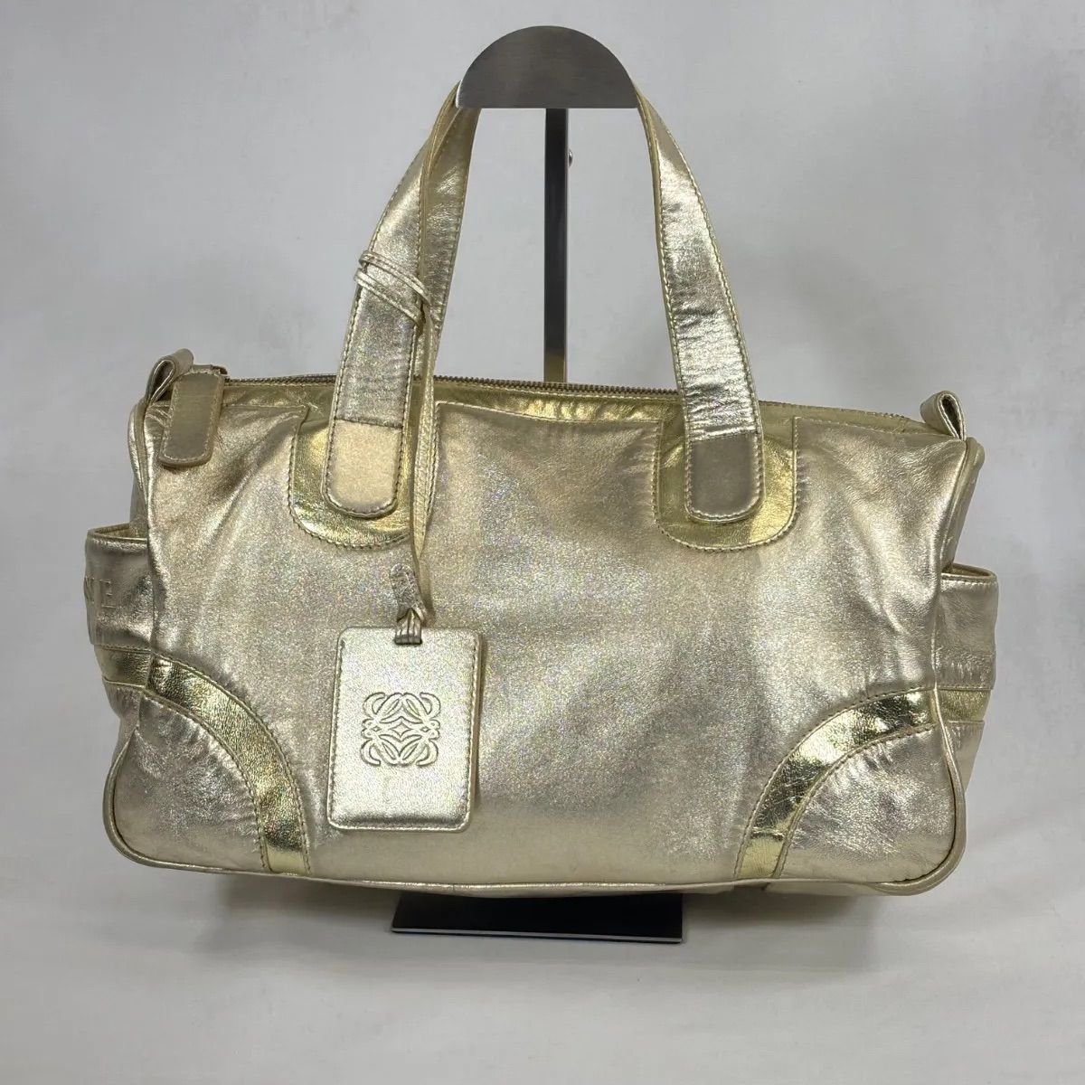 m51【美品】プラダ 三角ロゴ ガレリアサフィアーノヴェルニ 2way