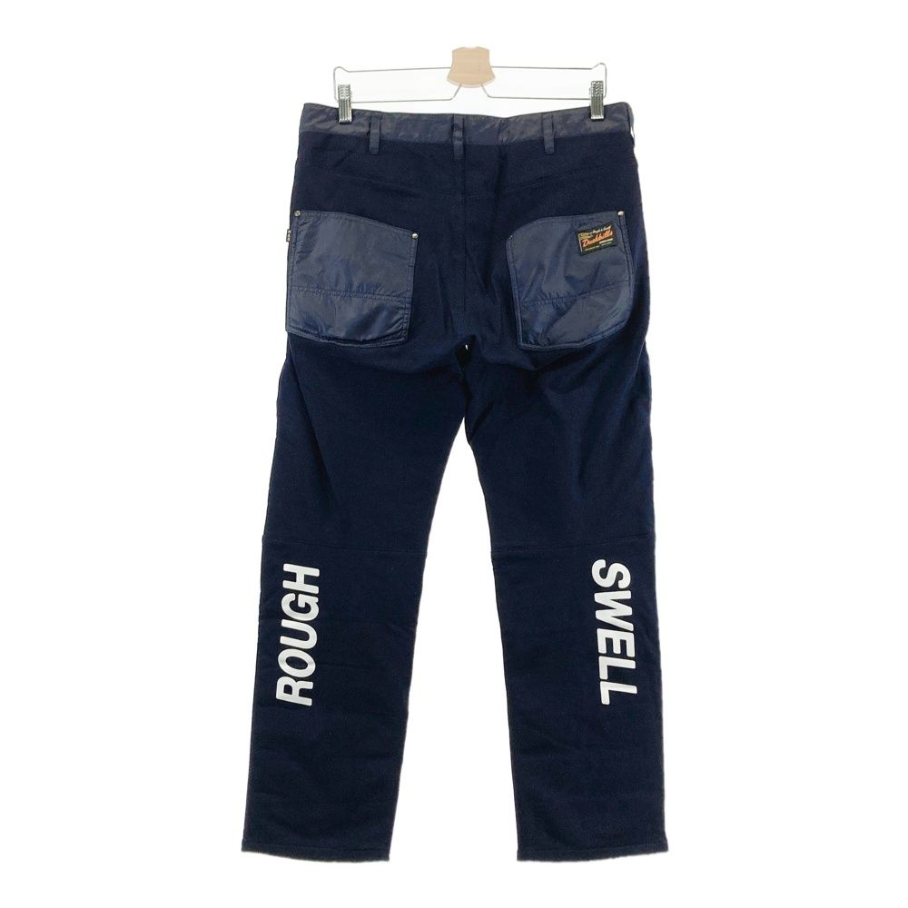 サイズ L ROUGH-SWELL ラフアンドスウェル ダウン切替 ロングパンツ ネイビー系 240101390590 ゴルフウェア メンズ ストスト