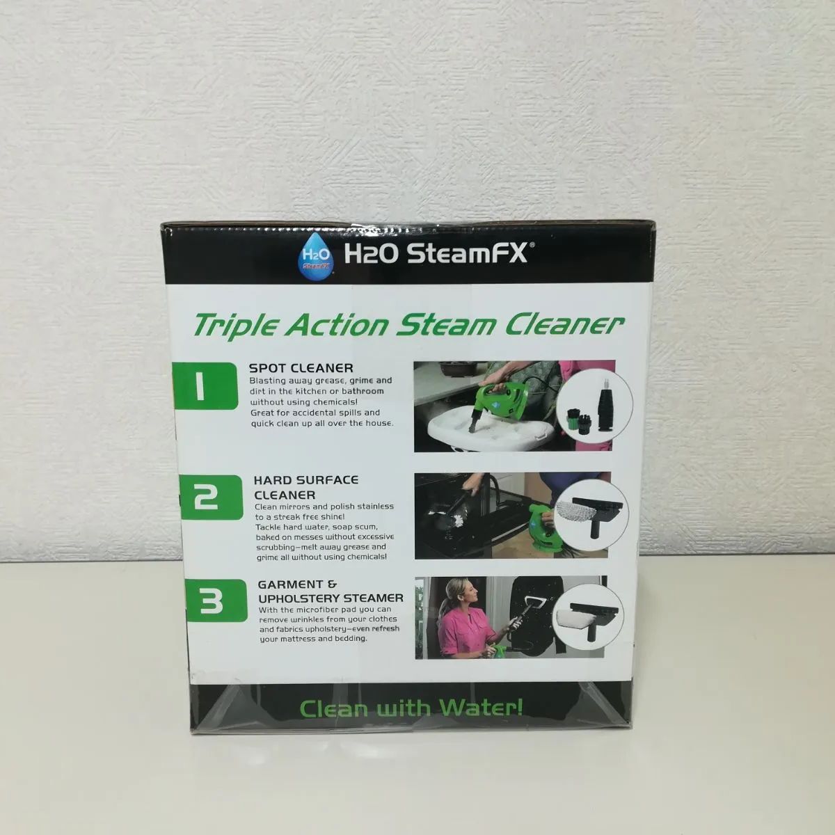 新品・未開封】ダイレクトテレショップ H2O スチーム FX 専用