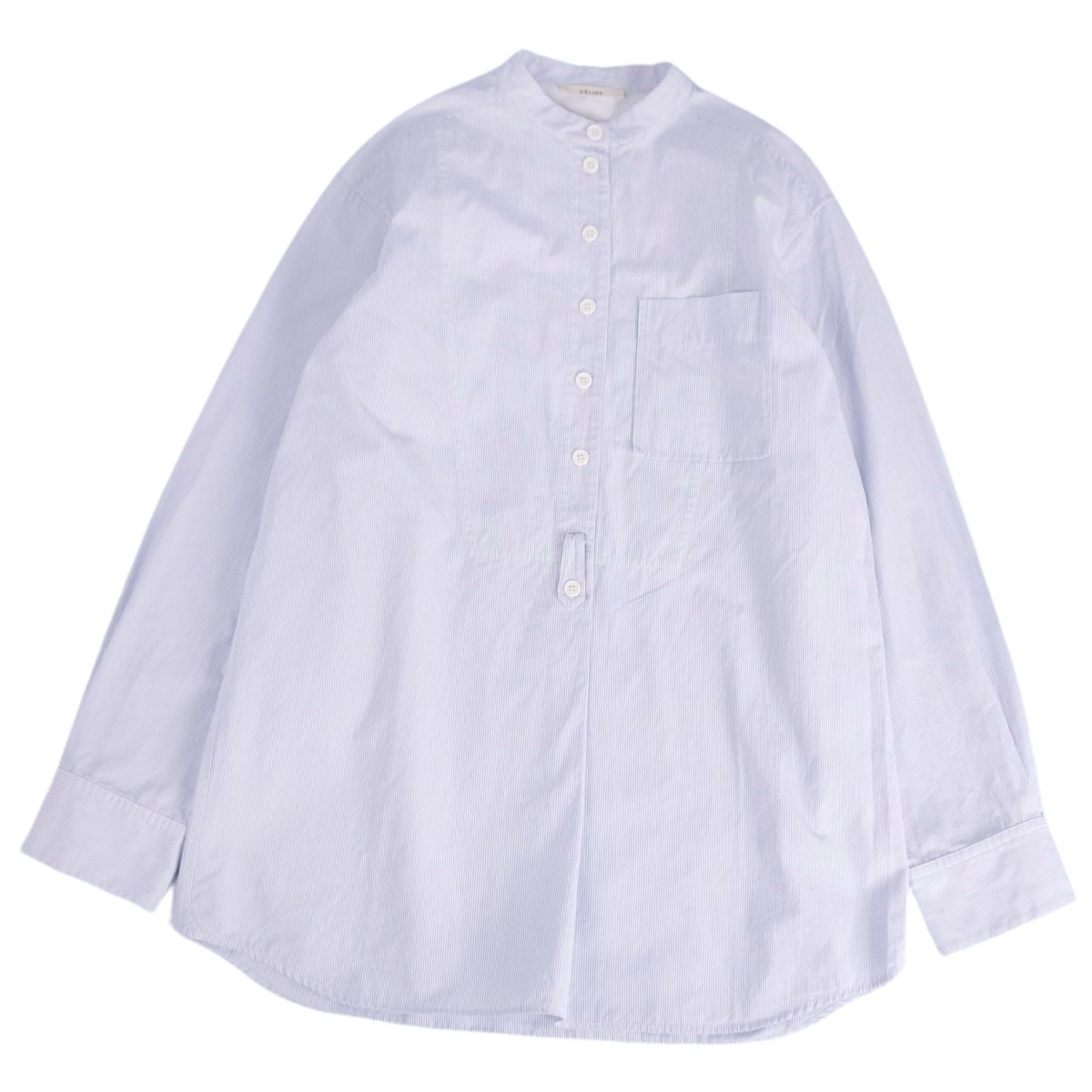 美品 セリーヌ CELINE シャツ フィービー期 ブラウス スタンドカラー