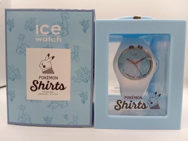 ポケモン★♥ラプラス♥★Pokémon shirts✖ICE-WATCH ICE-WATCH Pokémon Shirts ポケモンのラプラスの柄 ｜【公式