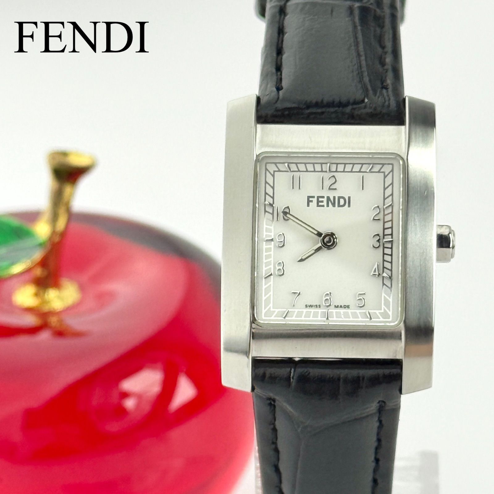 フェンディ 7000L オロロジ 新品ベルト 新品電池 レディース 腕時計865