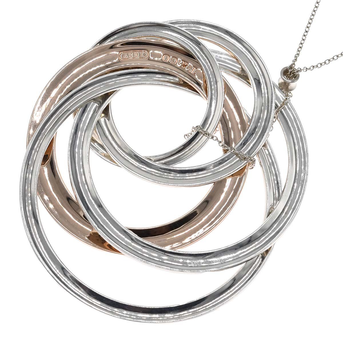 TIFFANY&Co. ティファニー ネックレス インターロッキング 1837 