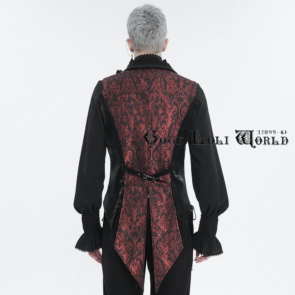ゴスロリワールド WT06602 ゴシックファション 取外可能 燕尾 ベスト ワインレッド色 ゴシック ビジュアル系 ヴィジュアル系 ダーク メンズ ファッション 楽天市場】当日発送 即納 WT06602 ゴシックファション 取外可能