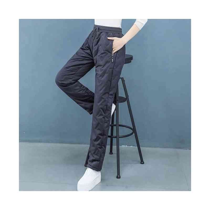 ダウン綿パンツ 暖かい レディース ボトムス 中綿入りパンツ 防寒パンツ 防寒着 裹起毛 秋冬 ロングパンツ 美シルエット 防寒着 冬パンツ 軽量 ルームウェア ダウン綿パンツ 暖かい レディース ボトムス 中綿入りパンツ