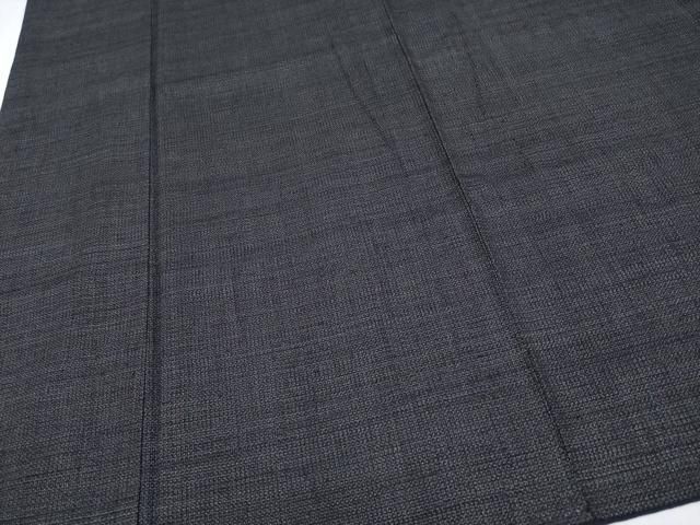 平和屋本店□極上 男性 本場結城紬 重要無形文化財 120亀甲 総詰め