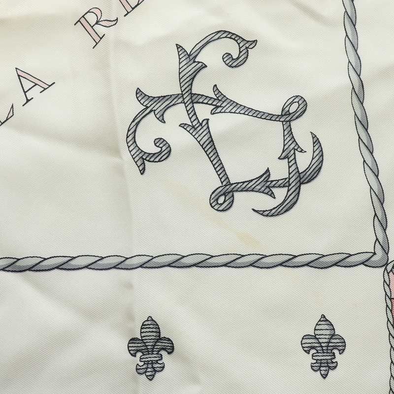 エルメス HERMES カレ90 VUE DU CARROSSE DE LA GALERE LA REALE
