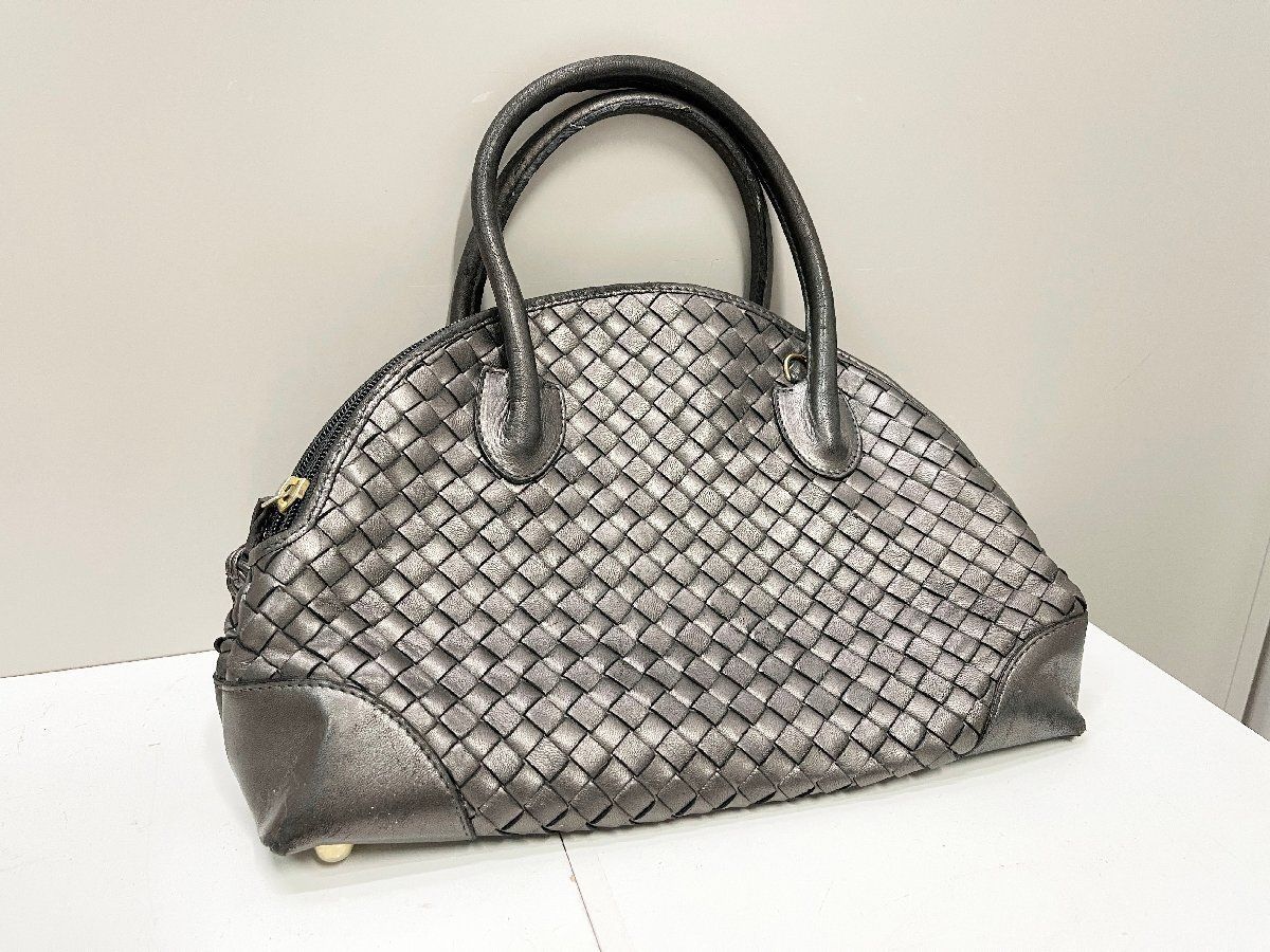 希少✨ LOEWE ビジネスバッグ ブリーフケース ロゴ型押し レザー 2室