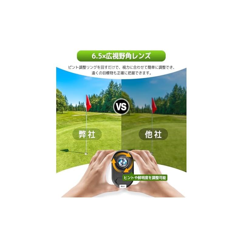【新品】ゴルフレーザー距離計 1093yd 自動電源オフ 6.5倍望遠 広角視野 Amazon.co.jp: Tomsem ゴルフレーザー距離計 1093yd 充電式精度