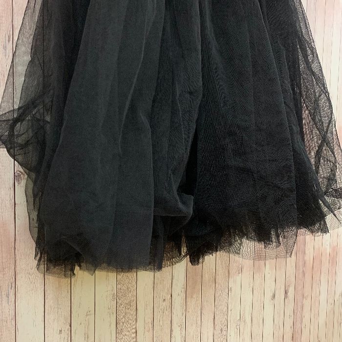コムデギャルソンブラック チュールスカート XS