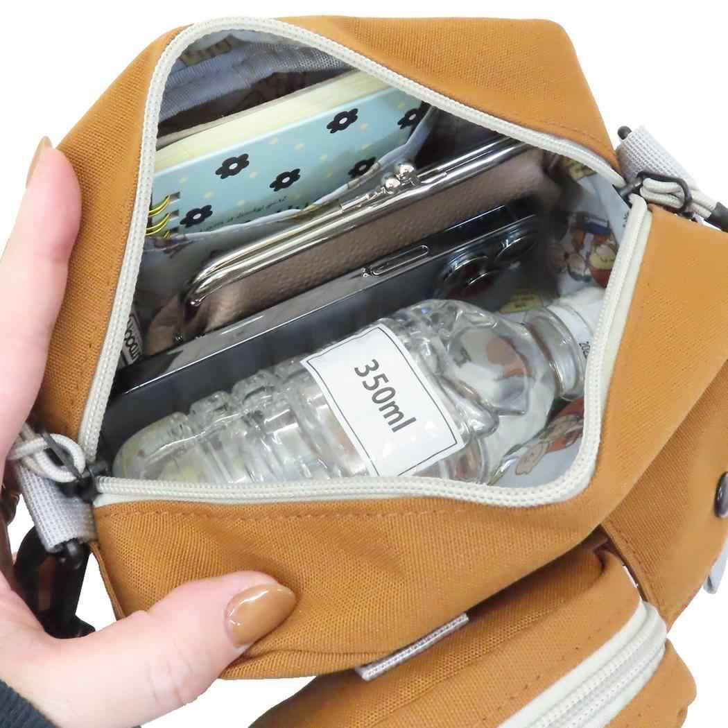 スヌーピーxOUTDOOR 斜め掛けかばん ショルダーバッグ＆コスメポーチ ピーナッツ アートウエルド アウトドアプロダクツ 肩掛け 小物入れ キャラクター グッズ 