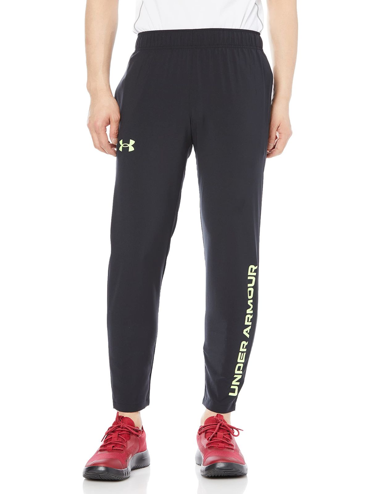 アンダーアーマー UA Summer Woven Pant Black | Quirky Lime | L