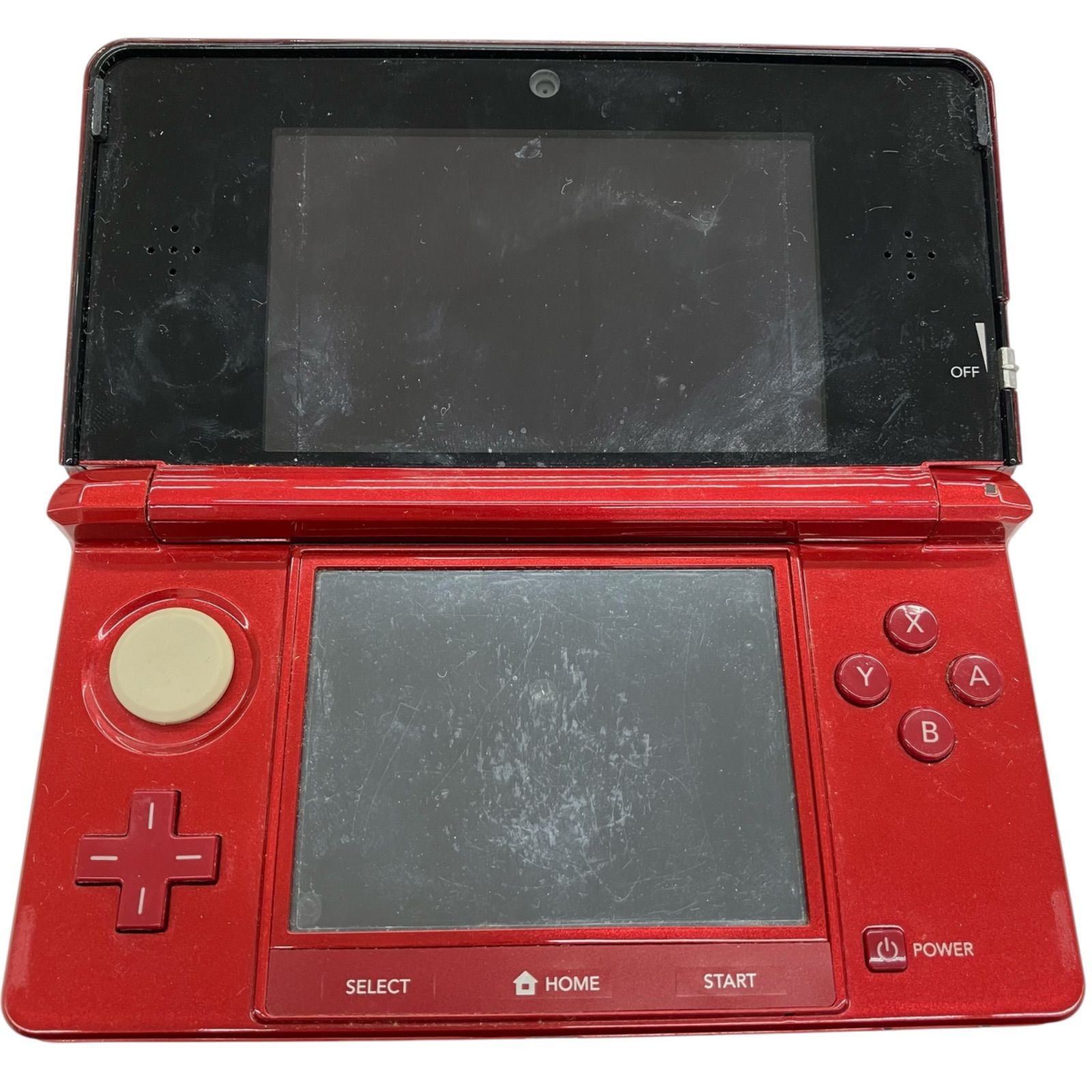 186000 訳あり 現状品 任天堂 new 3DS LL メタリックレッド RED-001