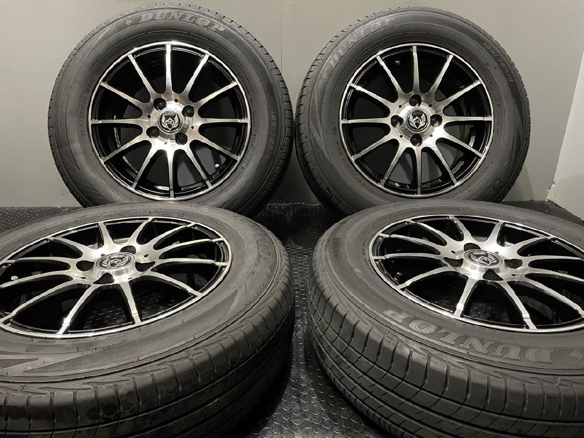 DUNLOP LEMANS V 185/70R14】夏タイヤ【Weds RiZLEY ライツレー 14