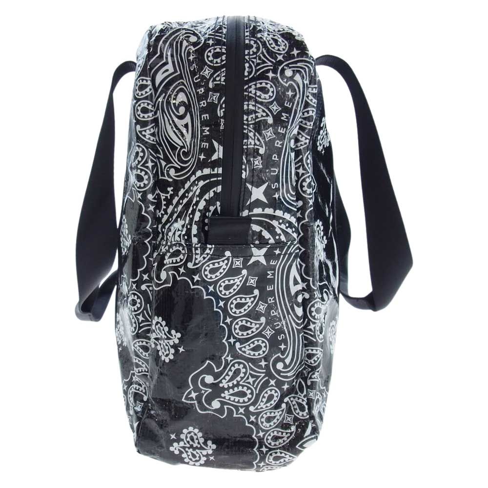 シュプリーム21ssバンダナスモールダッフルバック Bandana Tarp Large