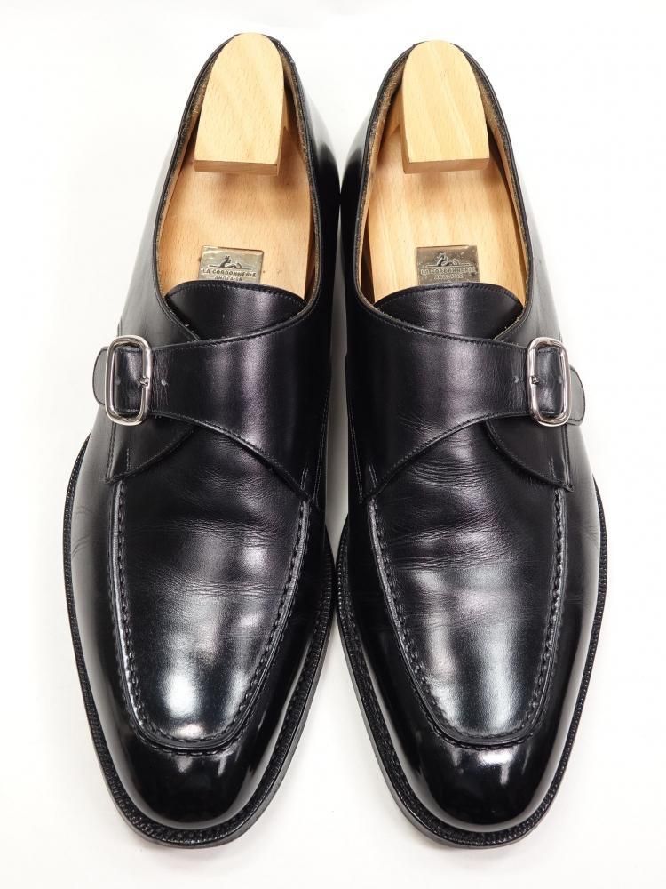 121 0926 チャーチ シングルモンク ブラック カーフ 9.5 G ＃108