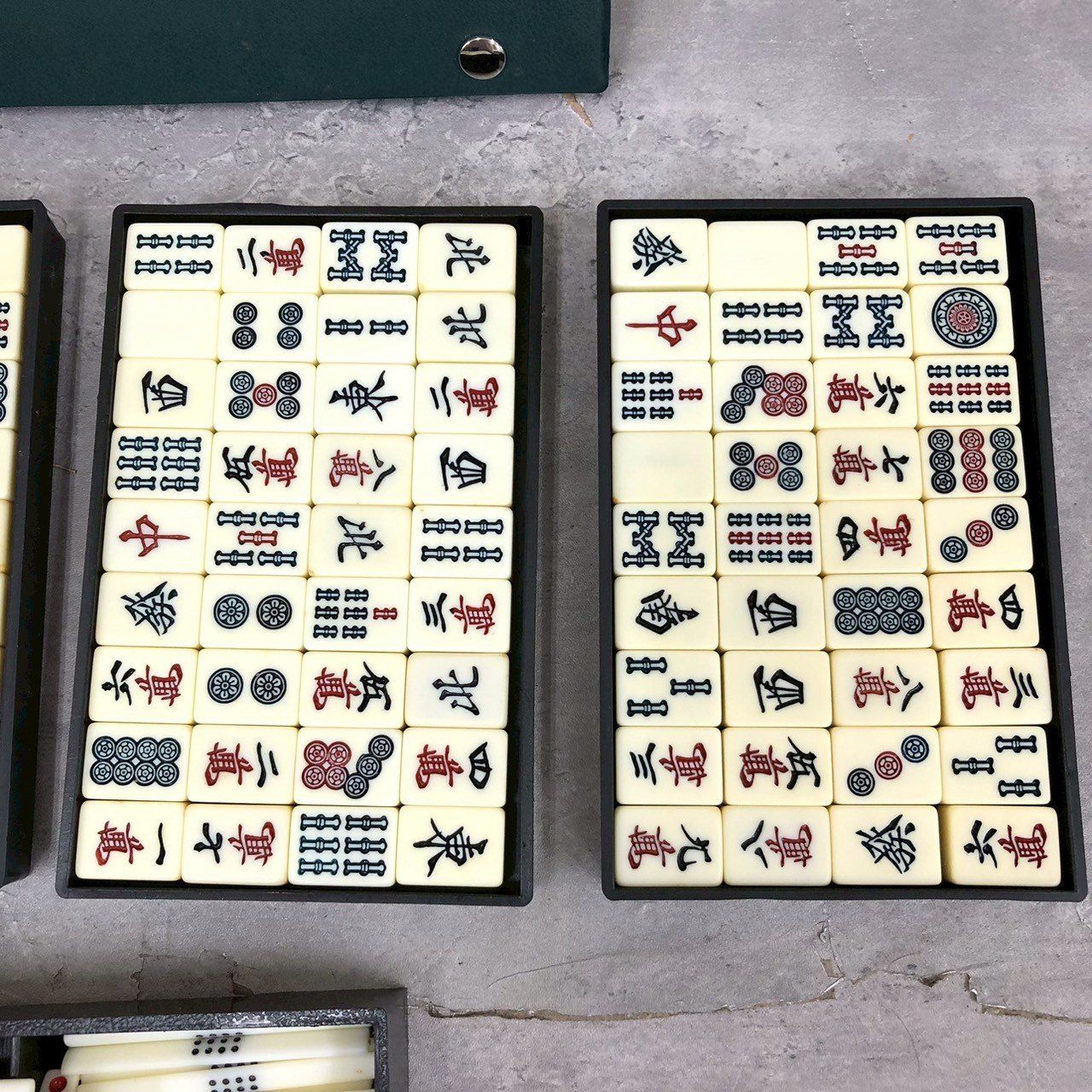 アンティーク トンシーマット 麻雀牌 最高級 レトロ 竹製 優良牌