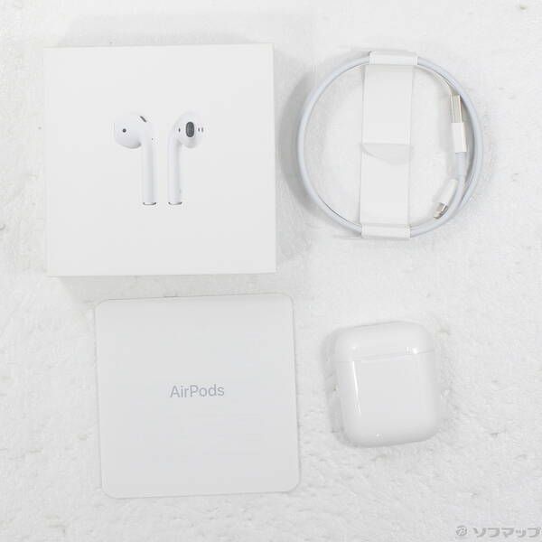 中古美品 Air Pods 第2世代  MV7N2J/A Apple AirPods第二世代 MV7N2J/A