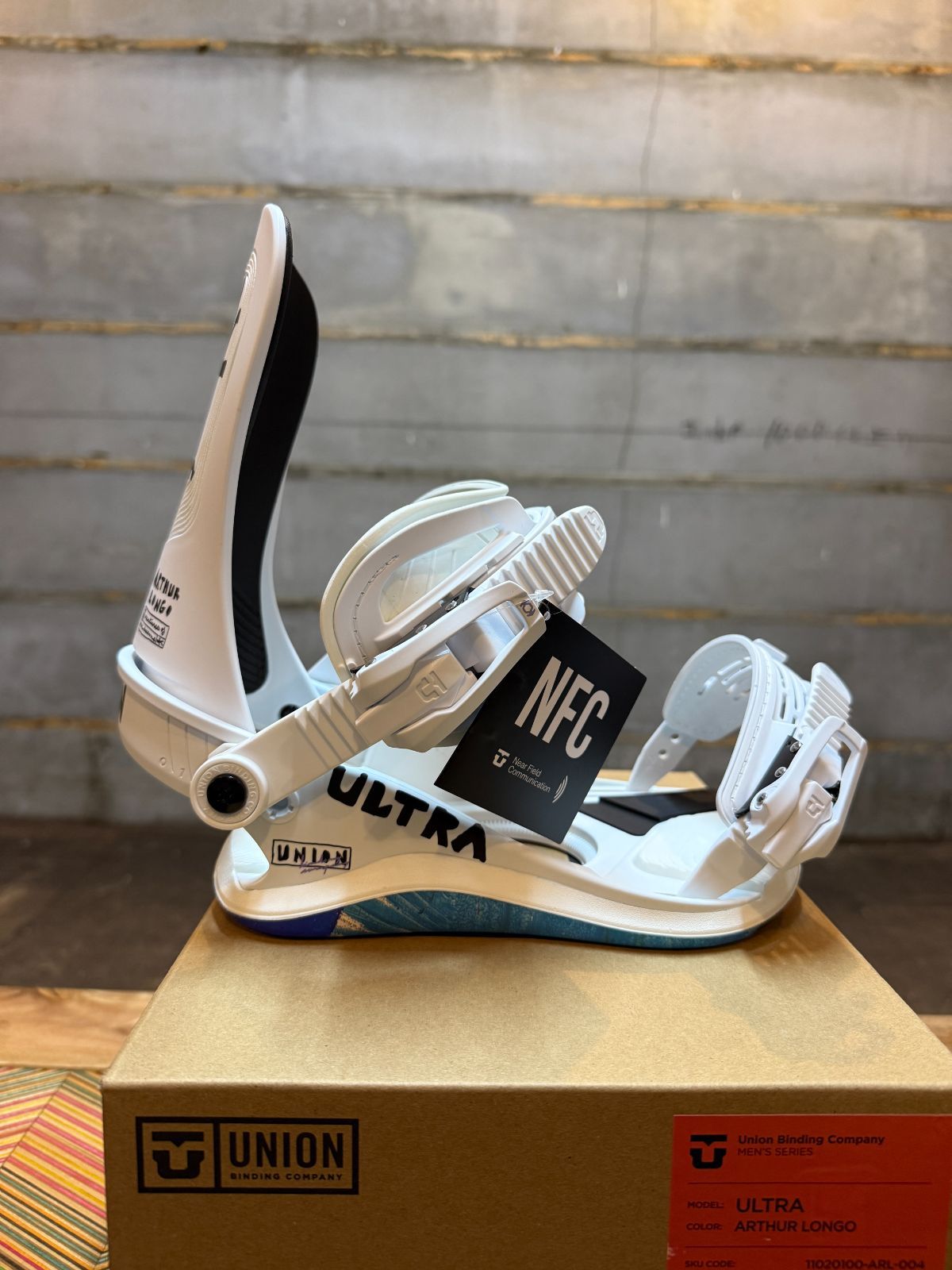 2025 26 UNION ビンディング ULTRA ARTHUR LONGO size S