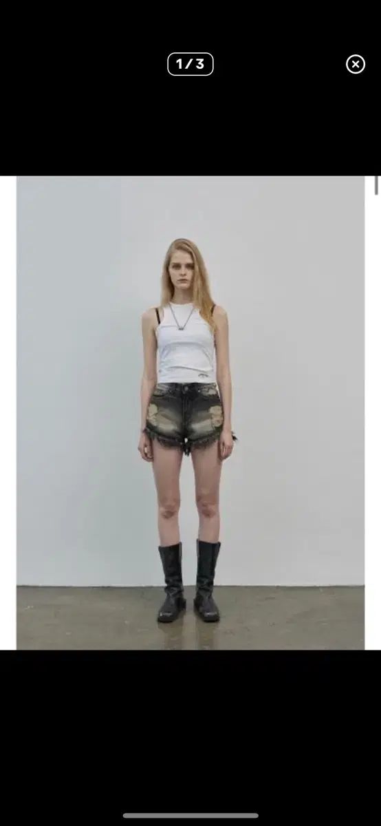Bohemseo ダメージ加工 グレーショートパンツ Bohemseo ダメージ加工 グレーショートパンツ - メルカリ