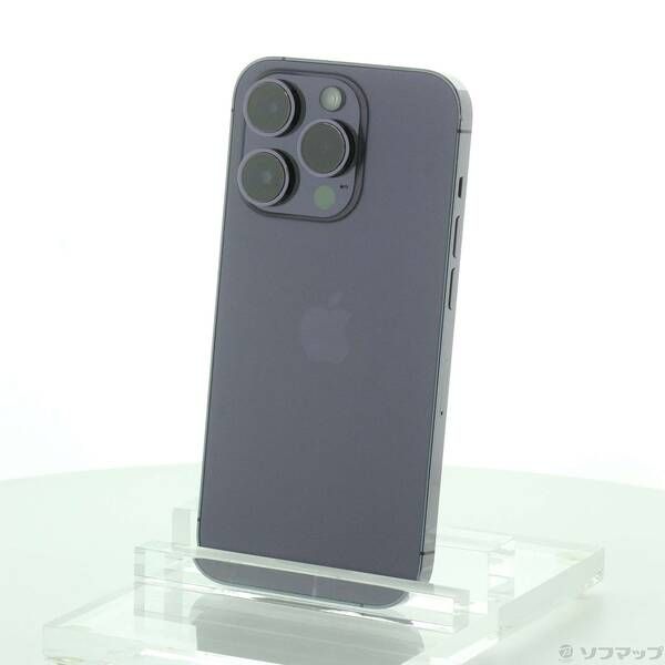 中古品〕 iPhone14 Pro 256GB ディープパープル MQ1E3J/A SIM 中古品〕 iPhone14 Pro 256GB ディープパープル MQ1E3J/A SIM