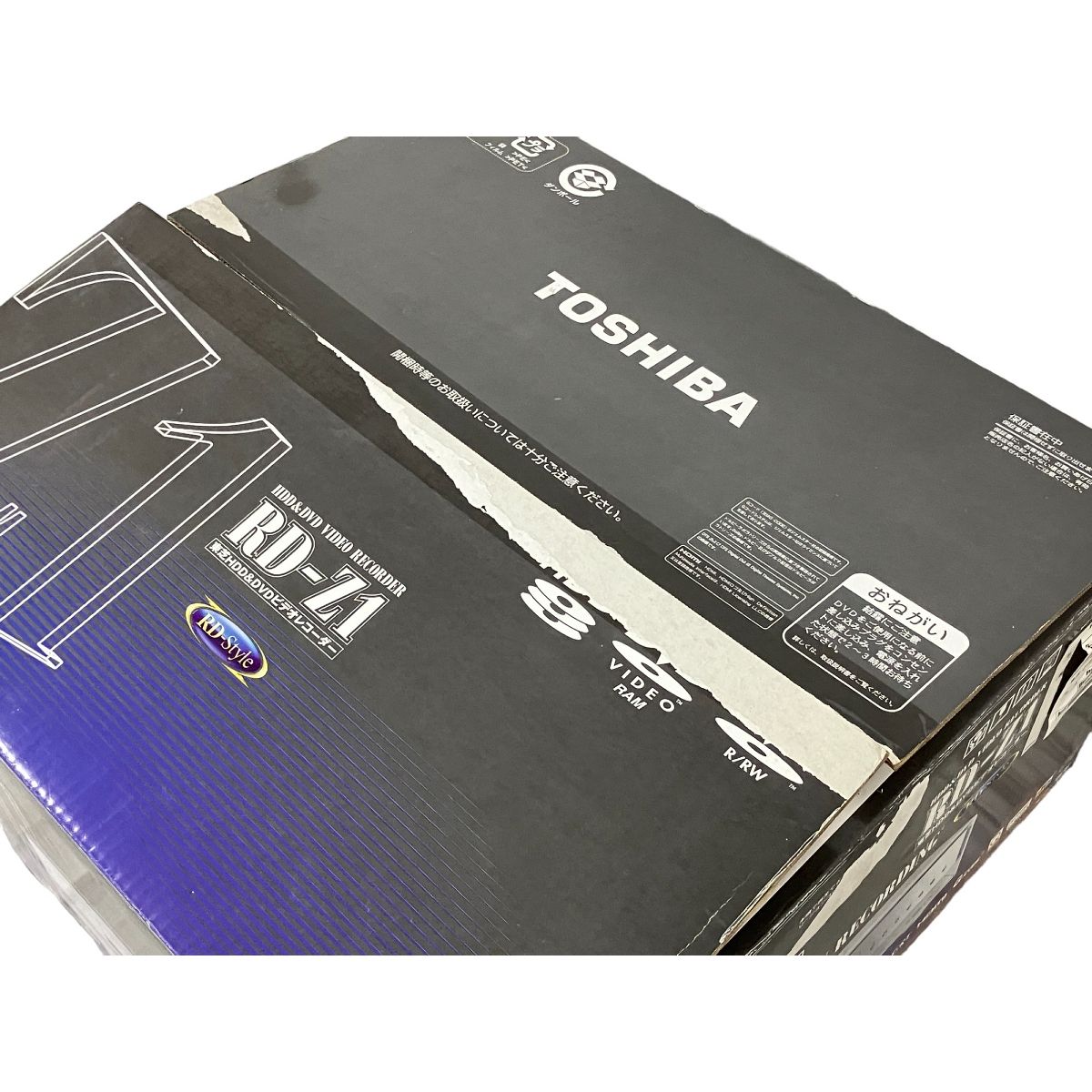 ジャンク扱い】東芝 RD-Z1 600GB HDD&DVDレコーダー