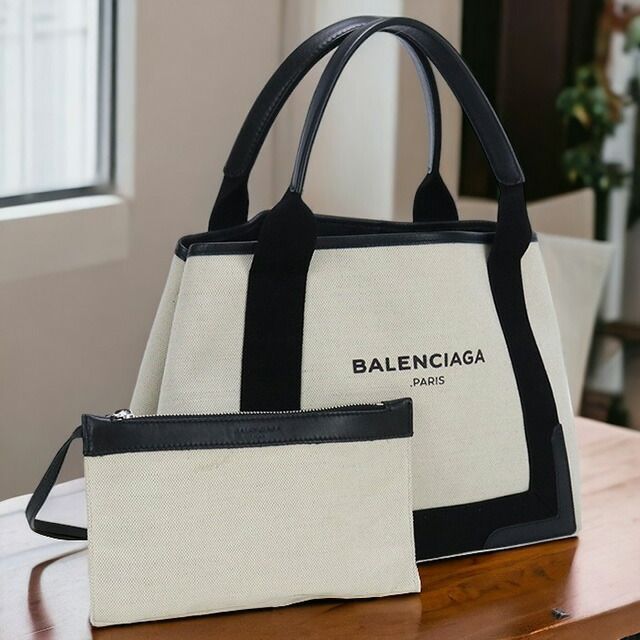 バレンシアガ BALENCIAGA トートバッグ レディース 339933 ネイビー ...