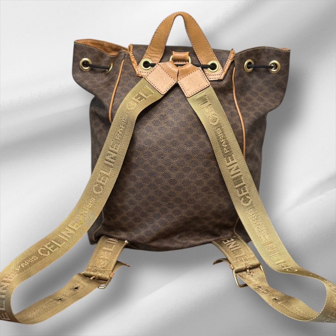 お得品】ジャンク セリーヌ CELINE マカダム柄 リュックサック バック