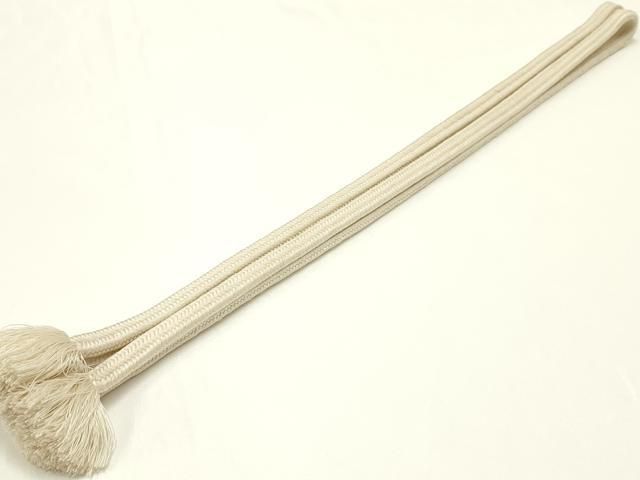 平和屋着物 上 有職組紐道明 帯締め 冠組 練色 宮内庁御用 国立博物館御用 東京芸術大学御用 AABA9973ay