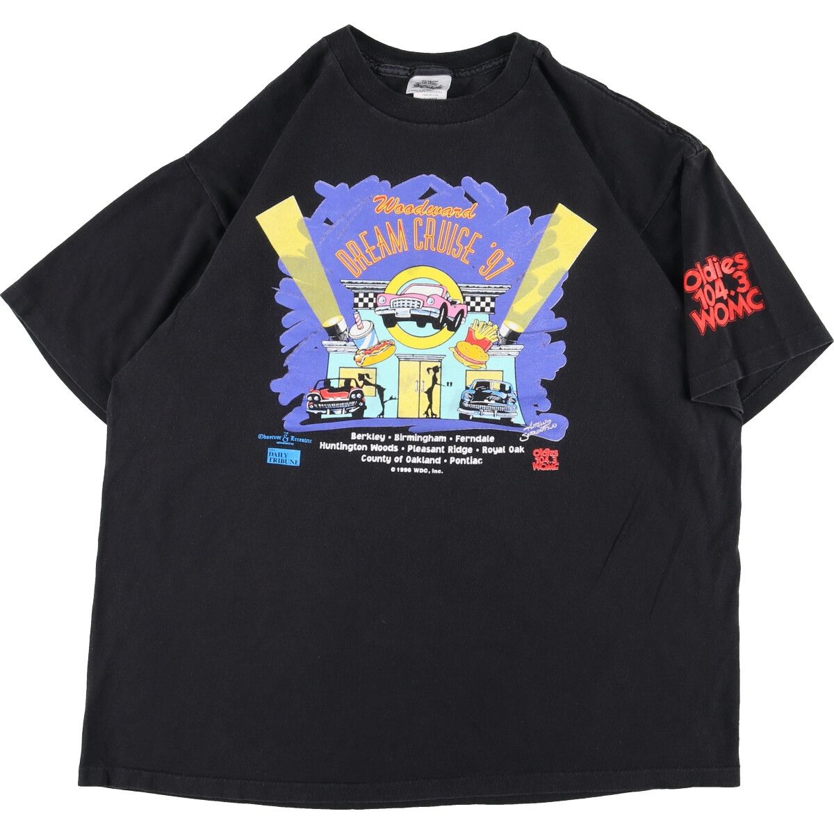 古着 90年代 DREAM CRUISE 97 プリントTシャツ USA製 メンズXL ヴィンテージ/eaa357423