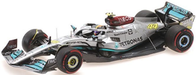 新品 MINICHAMPS 1/43 メルセデス AMG ペトロナス フォーミュラ ワン チーム F1 W13 Eパフォーマンス ルイス･ハミルトン イギリスGP 2022 3位入賞 完成品ミニカー 417221044 [佐川急便]
