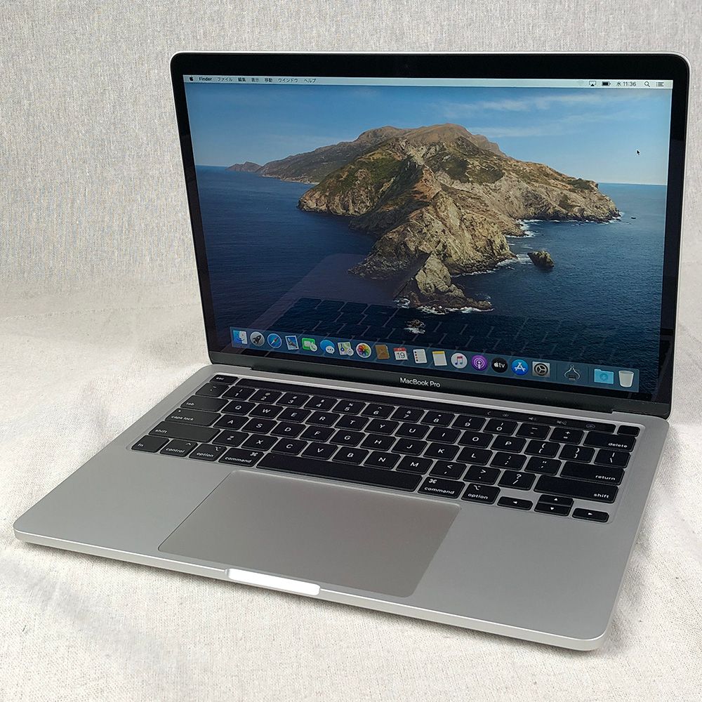 【本体のみ】Apple MacBook Pro (13インチ， 2020， Thunderbolt 3ポート x 2)【Touch Bar・i5・16GB・256GB】A2289 EMC3456/LT-250347（268312）