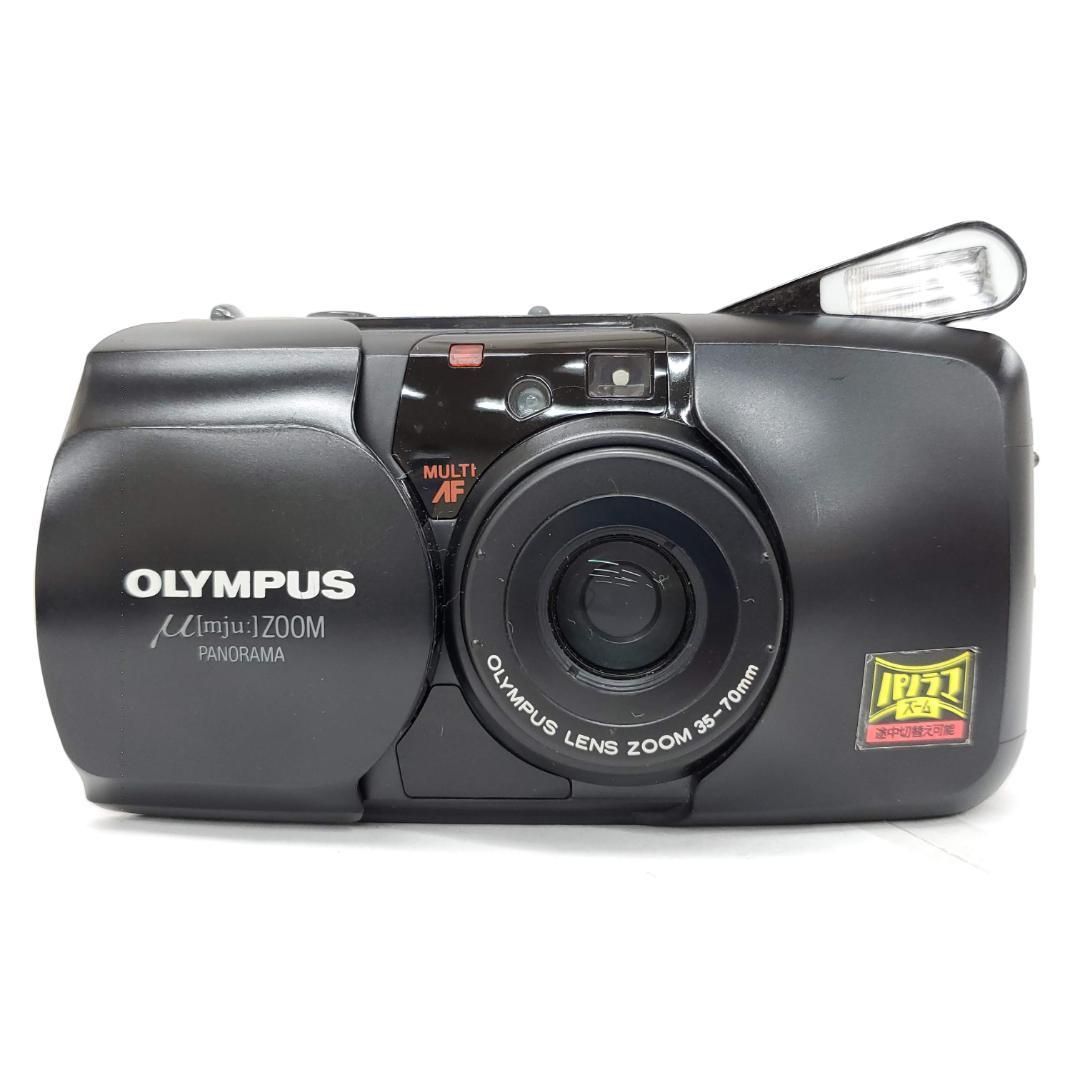 動作品μ-zoom OLYMPUS μ ZOOM PANORAMA 動作確認済 panorama